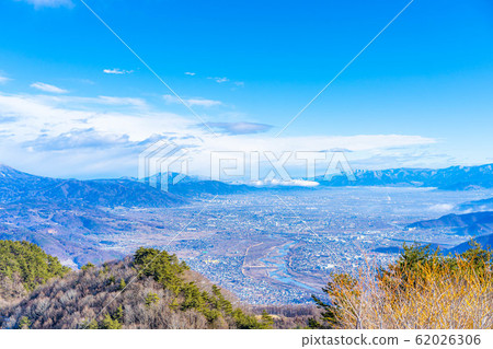 從天文台觀看的冬季Zenkojidaira [長野縣] 62026306