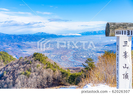 從天文台觀看的冬季Zenkojidaira [長野縣] 62026307