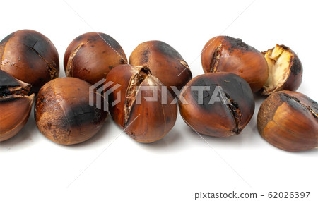 Grilled Sweet Chestnuts, Healthy Autumn and 62026397