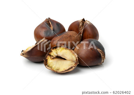 Grilled Sweet Chestnuts, Healthy Autumn and Grilled Sweet Chestnuts, Healthy Autumn and 62026402