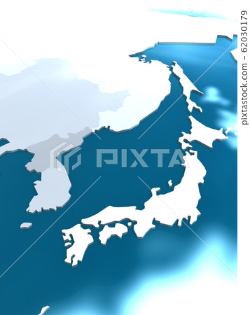 CG illustration World map Relationship between Japan, Russia, China, South Korea and North Korea in East Asia CG illustration World map Relationship between Japan, Russia, China, South Korea and North Korea in East Asia 62030179