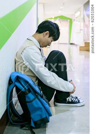 High school student's daily life, Asian teenage students wearing uniform on college with friends 233 High school student's daily life, Asian teenage students wearing uniform on college with friends 233 62031004