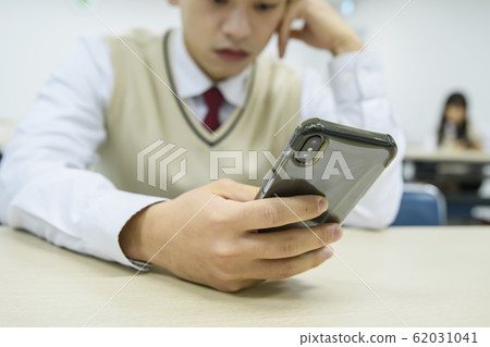 High school student's daily life, Asian teenage students wearing uniform on college with friends 170 High school student's daily life, Asian teenage students wearing uniform on college with friends 170 62031041