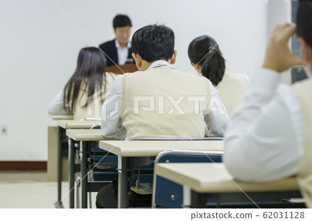 High school student's daily life, Asian teenage students wearing uniform on college with friends 117 High school student's daily life, Asian teenage students wearing uniform on college with friends 117 62031128