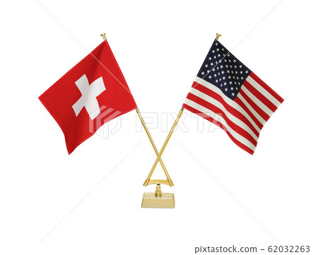Table flags of two countries 62032263