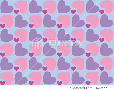 Heart pattern, continuous pattern, picture, pink, package, Heart pattern, continuous pattern, picture, pink, package, 62033388