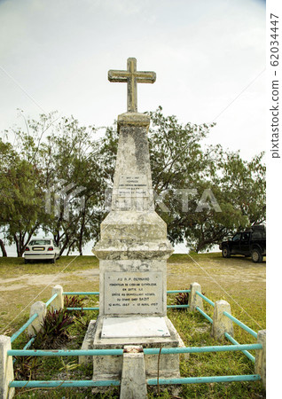 New Caledonia Loyalty Islands Ouvea Island St. Joseph's Church Monument 62034447