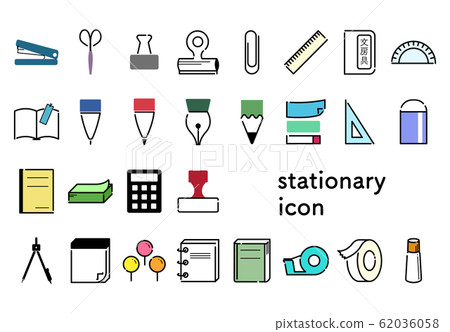 Stationery Simple Icon Color 62036058