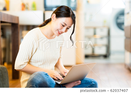 Female Young lady Cute Lifestyle Casual 62037407