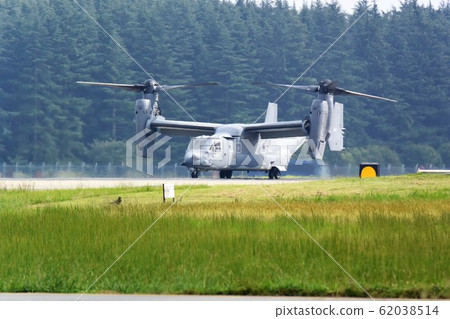 美國空軍運輸飛機CV-22魚鷹從橫田空軍基地起飛 62038514