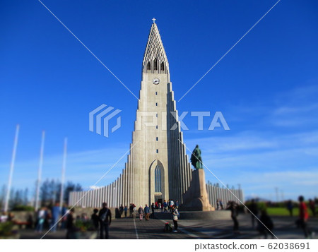 冰島雷克雅未克Hallgrimskirkja西洋鏡風格 冰島雷克雅未克Hallgrimskirkja西洋鏡風格 62038691