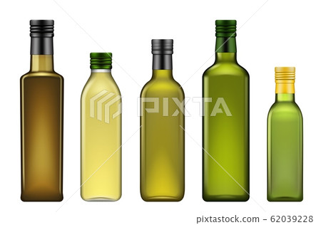 Extra virgin olive oil green bottles mockups Extra virgin olive oil green bottles mockups 62039228