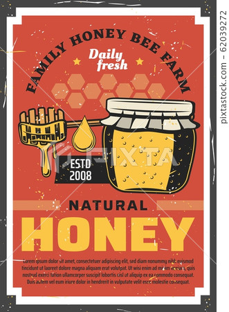 Family honey bee farm, beekeeping apiculture 62039272