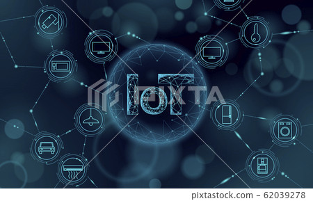 Internet Of Things Icon Innovation Technology Stock Illustration 62039278 Pixta