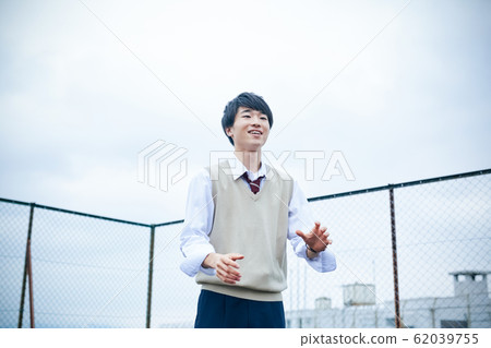 Daily life of high school students 62039755