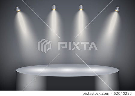 Black Presentation podium 62040253