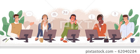 Customers Service, Call Center Hotline Agents Customers Service, Call Center Hotline Agents 62040284