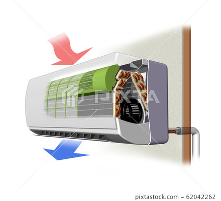 Illustration of air conditioner indoor unit 62042262