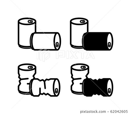 Empty can / can juice / can / icon / illustration Empty can / can juice / can / icon / illustration 62042605