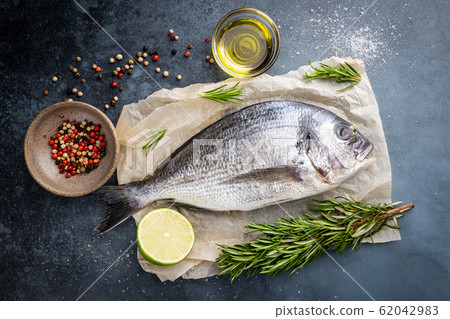 Fresh fish dorado Fresh fish dorado 62042983