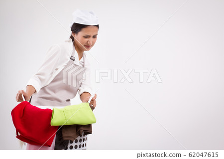 unhappy girl disgusted asian woman carrying unhappy girl disgusted asian woman carrying 62047615