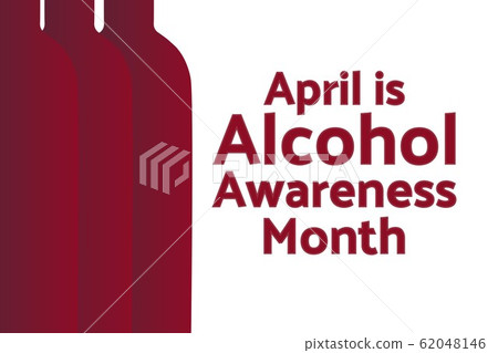 April is Alcohol Awareness Month concept. Template for background, banner, card, poster with text 62048146