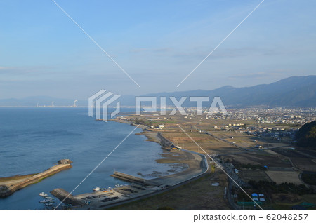 從山上看海和房子 62048257