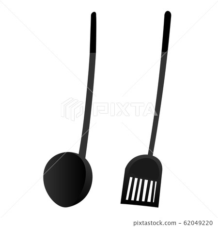 Cooking utensils (float ladle) - Stock Illustration [62049220] - PIXTA
