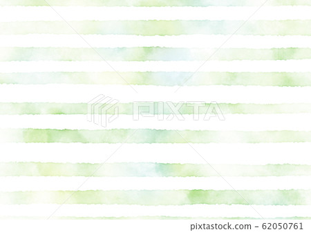 綠色條紋背景水彩 綠色條紋背景水彩 62050761