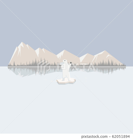 lonely polar bear lonely polar bear 62051894