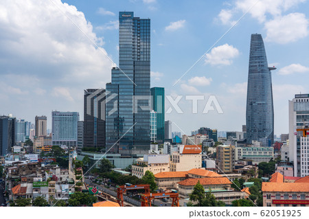 越南胡志明市的城市景觀 越南胡志明市的城市景觀 62051925