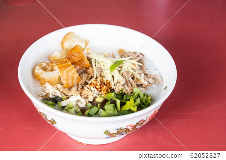 Delicious traditional Chinese congee porridge with 62052827