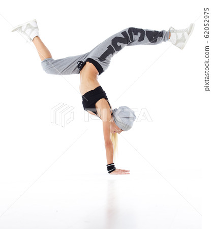 young and beautiful dancer posing in studio young and beautiful dancer posing in studio 62052975
