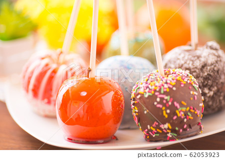 Colorful apple candy 62053923