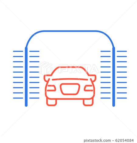 Automatic car wash icon - car-wash with Automatic car wash icon - car-wash with 62054084