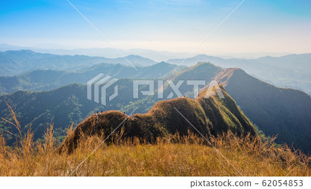 beautiful mountain in sunset at Thong Pha Phum National Park Kanchanaburi of Thailand name Khao Chang Phuak beautiful mountain in sunset at Thong Pha Phum National Park Kanchanaburi of Thailand name Khao Chang Phuak 62054853