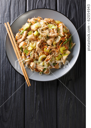 Delicious Filipino food Pancit Bihon rice noodles Delicious Filipino food Pancit Bihon rice noodles 62054943