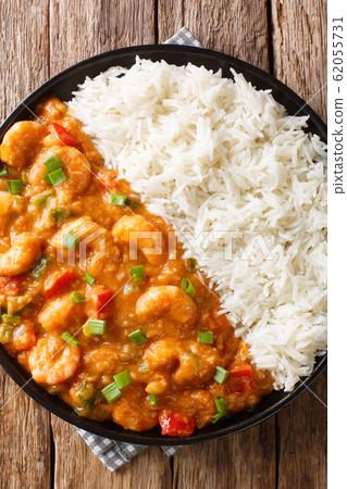 Shrimp Etouffee classic Louisiana stew is made 62055731