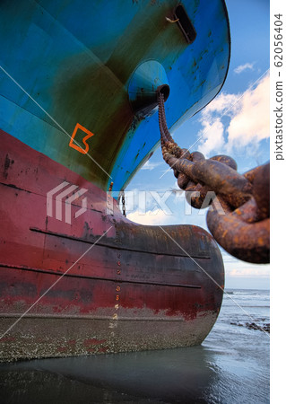 Stranded freighter Stranded freighter 62056404