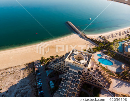 Marjan Island in Ras al Khaimah emirate in the UAE Marjan Island in Ras al Khaimah emirate in the UAE 62056598