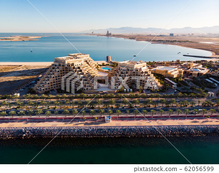 Marjan Island in Ras al Khaimah emirate in the UAE 62056599