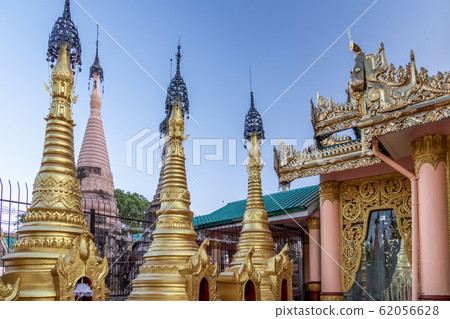 Stupas at Kakku Pagoda 62056628