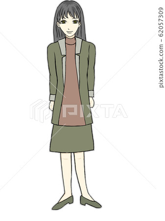 Woman in a suit 62057309