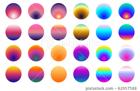 ultimate Colorful gradient trend design element 62057588