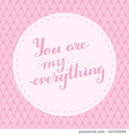 Vector Illustration Valentine Day Greeting Card Vector Illustration Valentine Day Greeting Card 62058694