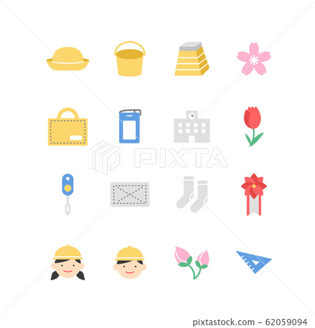 入口和入口儀式圖圖標集 入口和入口儀式圖圖標集 62059094