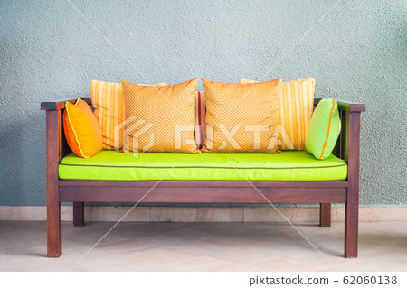 Pillow on sofa chair decoration interior Pillow on sofa chair decoration interior 62060138