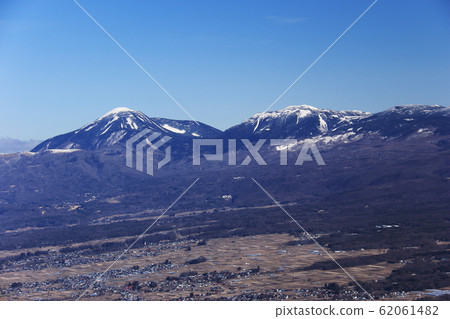 冬季從八鹿山的入羽山出發, 冬季從八鹿山的入羽山出發, 62061482
