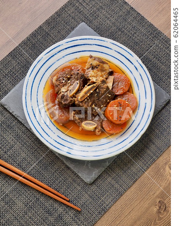 Korean Traditional Food Beef Ribs Steamed Korean Traditional Food Beef Ribs Steamed 62064465