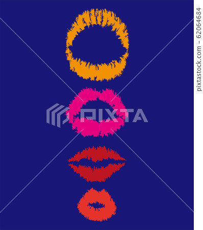 lipstick, Lips, print 62064684
